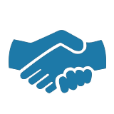 Icon representing system integration services